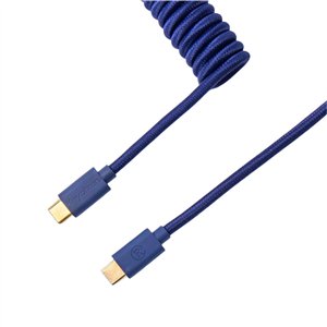 CAB-L-wr-01 Keychron Coiled Aviator Blue Cable