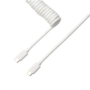 CAB-W-wr-01 Keychron Coiled Aviator White Cable