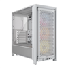 Corsair FRAME 4000D RS ARGB Modular Mid-Tower PC Case - White