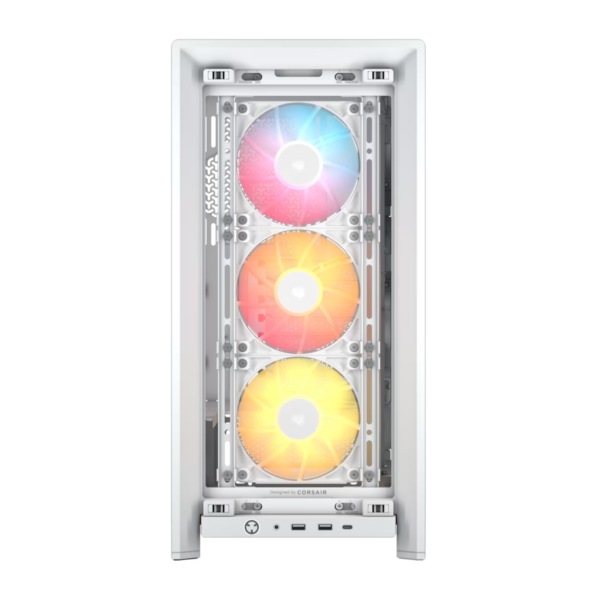 Corsair FRAME 4000D RS ARGB Modular Mid-Tower PC Case - White