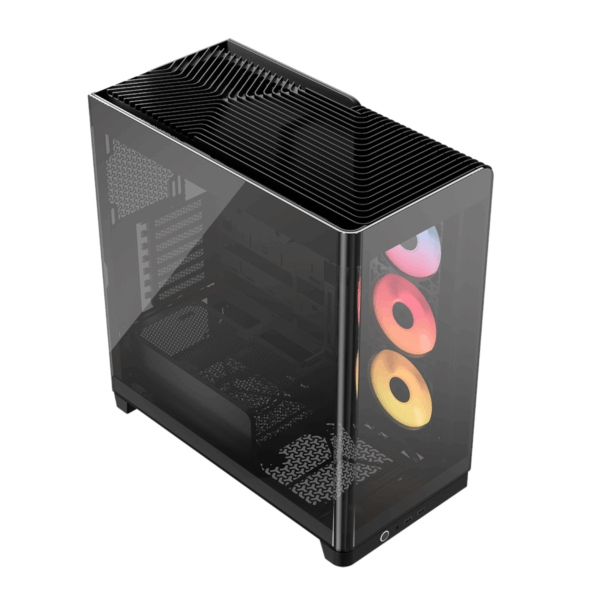Corsair FRAME 4500X RS-R ARGB Panoramic Glass Mid-Tower PC Case - Black