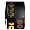 Corsair AIR 5400 LX-R RGB iCUE LINK Triple Chamber Mid-Tower PC Case - Black
