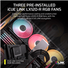 Corsair 3500X LX-R RGB iCUE LINK Mid-Tower PC Case - Black