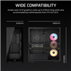 Corsair 3500X LX-R RGB iCUE LINK Mid-Tower PC Case - Black