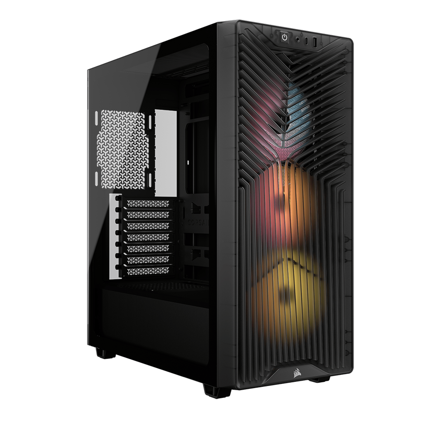 CC-9011346-WW Corsair 3200D RS ARGB Mid-Tower PC Case wr 01 Corsair 3200D RS ARGB Mid-Tower PC Case - Smoke