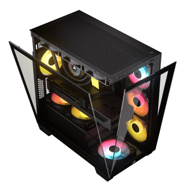 Corsair 2800X RS-R ARGB Micro-ATX PC Case - Black