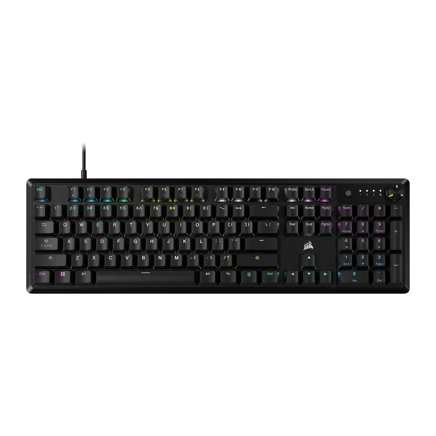 CH-910971E-NA Corsair K70 CORE RGB Mechanical Gaming K wr 01 Corsair K70 CORE RGB Mechanical Gaming Keyboard - Black