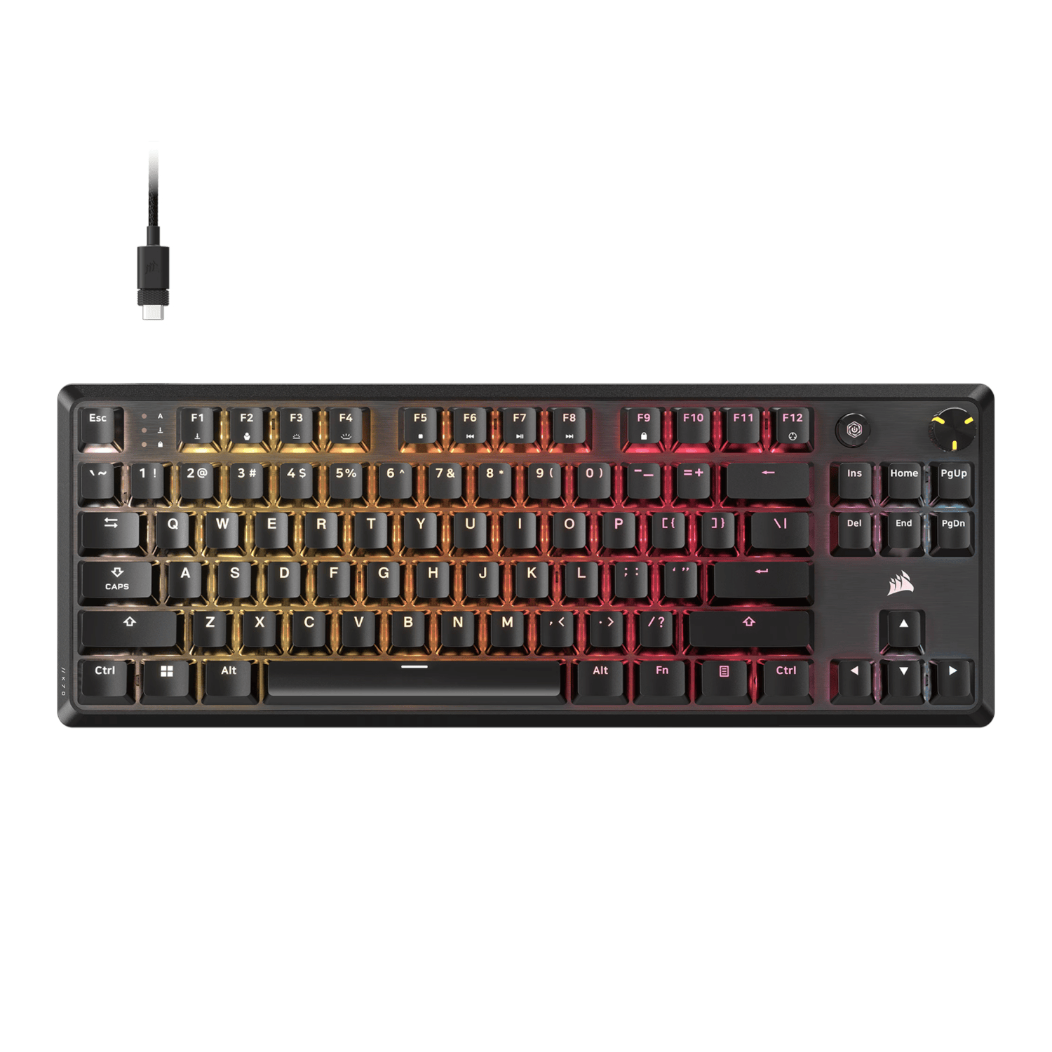 CH-911911E-NA Corsair K70 CORE TKL RGB Mechanical Gami wr 01 Corsair K70 CORE TKL RGB Mechanical Gaming Keyboard