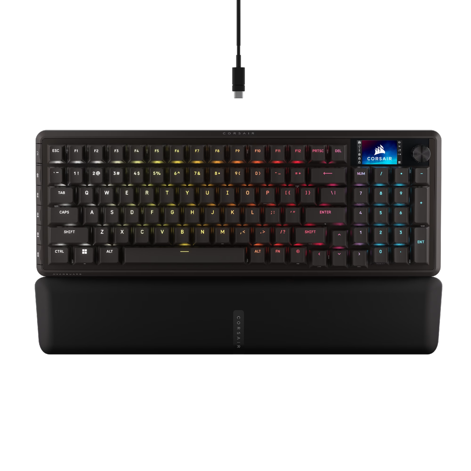 CH-91E911G-NA Corsair VANGUARD PRO 96 Hall Effect Gami wr 01 Corsair VANGUARD PRO 96 Hall Effect Gaming Keyboard
