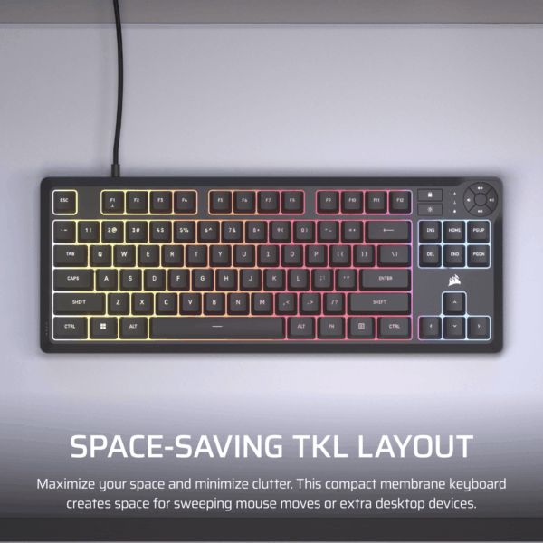Corsair K55 CORE TKL RGB Gaming Keyboard