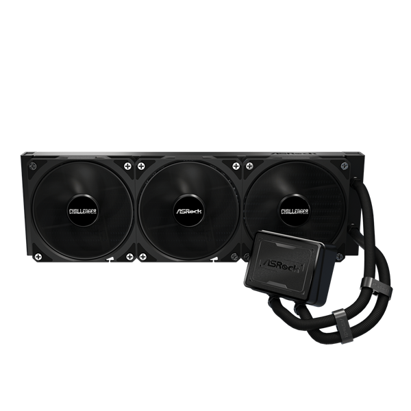 CHALLENGER-PURE-360 ASRock Challenger Pure 360 AIO Liquid Co wr 02-1 ASRock Challenger Pure 360 AIO Liquid Cooler - Black