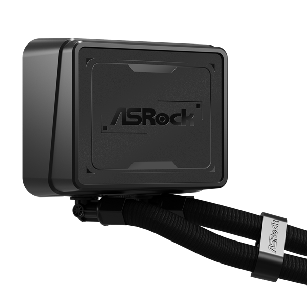 CHALLENGER-PURE-360 ASRock Challenger Pure 360 AIO Liquid Co wr 03-1 ASRock Challenger Pure 360 AIO Liquid Cooler - Black