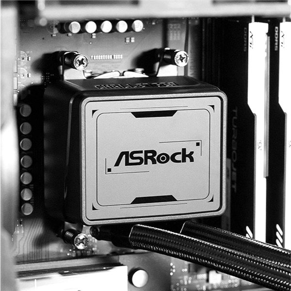 CHALLENGER-PURE-360 ASRock Challenger Pure 360 AIO Liquid Co wr 07 ASRock Challenger Pure 360 AIO Liquid Cooler - Black