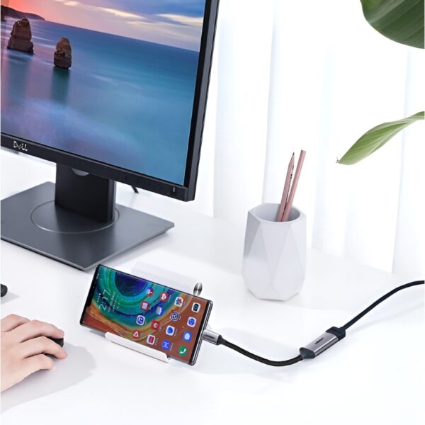 CM207-70444-wr-06 UGREEN Type-C To 4K HDMI Adapter - Silver