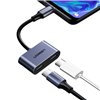 UGREEN USB Type-C Dual Audio and Charging Adapter (15W PD, 2-in-1 Splitter)
