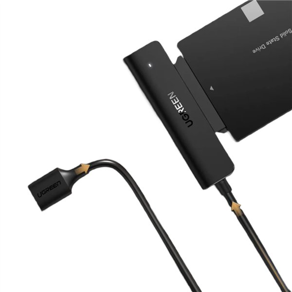 CM321-70609 UGREEN-CM321-USB-A-3.0-to-2.5inch-SATA-Converter wr03 UGREEN CM321 USB-A 3.0 to 2.5" SATA Converter-Black