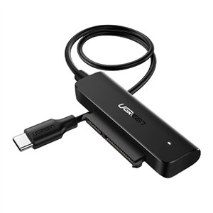 CM321-70610 UGREEN-CM321-USB-Type-C-to-2.5inch-SATA-HDD-SSD-Converter-Cable-Blk wr01 UGREEN CM321 USB Type-C to 2.5" SATA HDD/SSD Converter Cable 5Gbps-Black