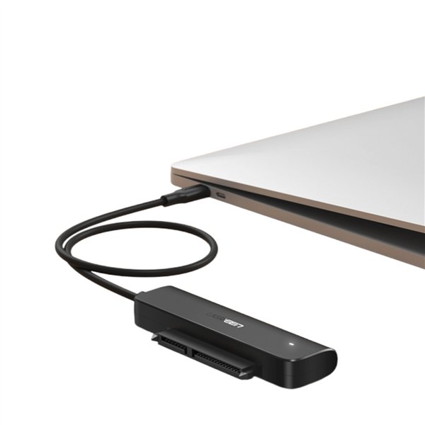 CM321-70610 UGREEN-CM321-USB-Type-C-to-2.5inch-SATA-HDD-SSD-Converter-Cable-Blk wr03 UGREEN CM321 USB Type-C to 2.5" SATA HDD/SSD Converter Cable 5Gbps-Black