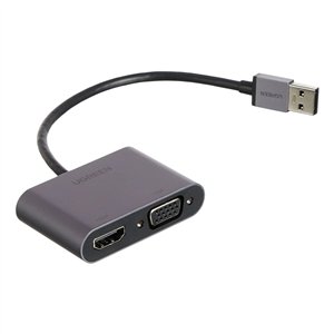 CM449-20518 UGreen-CM449-USB-A-to-HDMI-VGA-1080P-Display-Adapter wr 01 UGREEN CM449 USB-A to HDMI + VGA 1080P Display Adapter