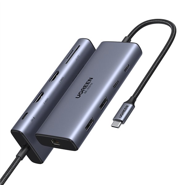 CM639-45380 UGreen-CM639-100W-PD-9-in-1-USB-Type-C-Hub wr 04a UGREEN CM639 100W PD 10-in-1 USB Type-C Hub