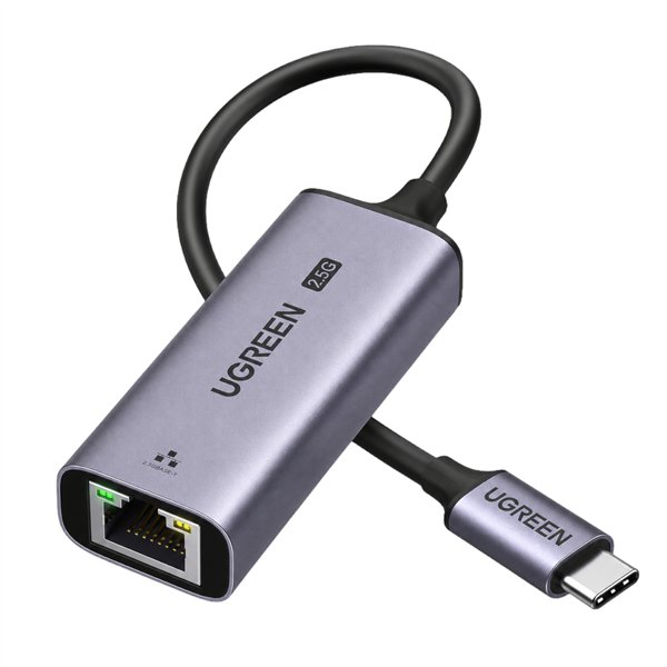 CM648-25052 UGREEN-USB-Type-C-3.1-to-2.5G-Ethernet-Adapter wr01 UGREEN USB3.0 C to 2.5Gbit Ethernet Adapter