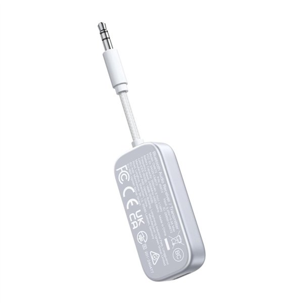 CM872-45812 UGreen-3.5mm-Bluetooth-5.4-Audio-Receiver-Transmitter-White wr 03a UGREEN 3.5mm Bluetooth 5.4 Audio Receiver/Transmitter - White