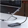 UGREEN 6-in-1 Type-C Hub with 4K HDMI, 100W PD and 10Gbps USB Ports – Grey