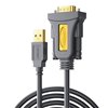 UGREEN USB 2.0 to RS-232 Serial Adapter Cable (USB-A Male to DB9 Male)-Black