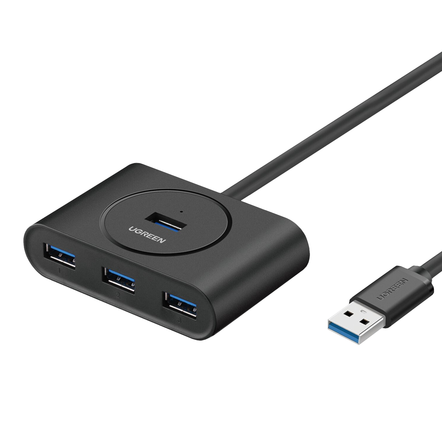 CR113-20290 UGREEN-4-Port-USB-3.0-Hub-with-Micro-USB wr 01a UGREEN 4-Port USB 3.0 Hub | 5Gbps Data Transfer - 0.5m