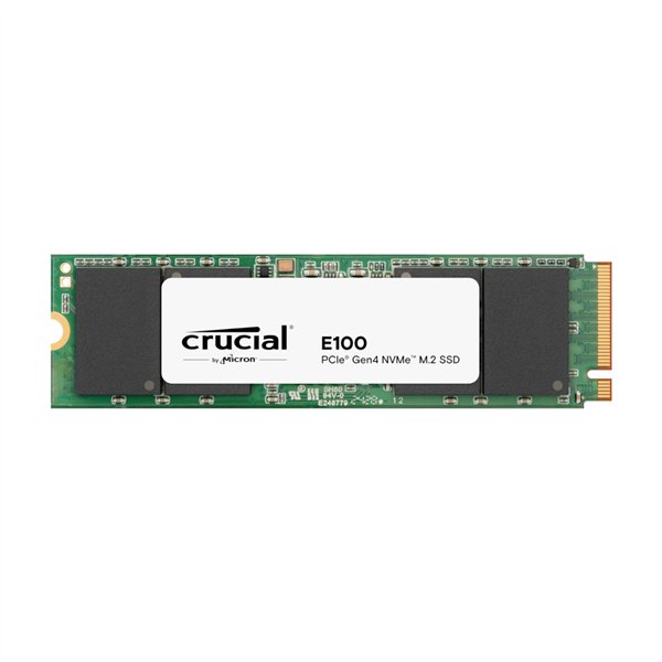 Crucial E100 1TB PCIe Gen4 2280 NVMe M.2 SSD