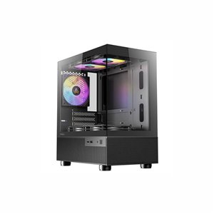 CX200M-ELITE-B wr 01 Antec CX200M Elite Micro-ATX | ITX RGB Mini-Tower Gaming Chassis - Black