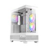 CX700-ARGB-wr-01 Antec CX700 ARGB Mid-Tower Gaming Chassis - White