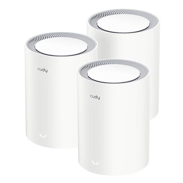 Cudy M3000W-3PACK wr 01a Cudy AX3000 Wi-Fi 6 Mesh Kit 3 Pack - White