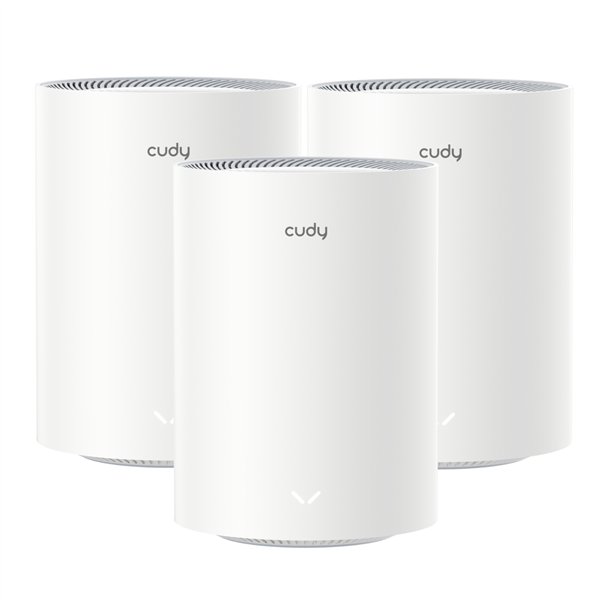 Cudy M3000W-3PACK wr 02a Cudy AX3000 Wi-Fi 6 Mesh Kit 3 Pack - White
