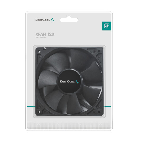 DP-FDC-XF120 DeepCool-XFAN-120mm-Case-Fan-Black wr 04 DeepCool XFAN 120mm Case Fan - Black