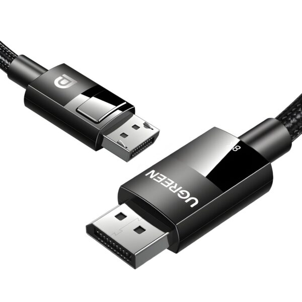 DP114-80392-WR-04 UGREEN DP114 8K DisplayPort Male to Male Braided Cable 2m
