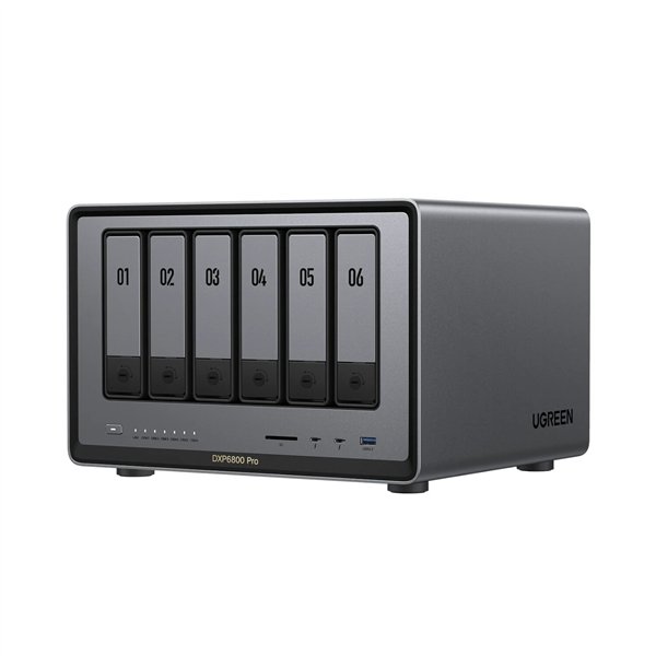 DXP6800PRO-25899B-WR-01 UGREEN NASync DXP6800 Pro 6-Bay NAS