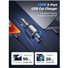 UGREEN 130W USB-C 3-port Car Charger