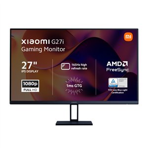 Xiaomi G27i 27" Full HD 1080p IPS Gaming Monitor (165Hz, 1ms, 16:9, HDMI/DP, and AMD FreeSync Premium)