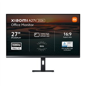 Xiaomi A27i 2026 27″ 144Hz Full HD 1080P IPS Office Monitor
