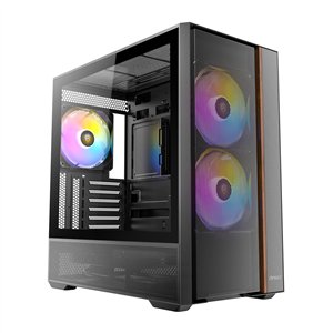FLUX-REAR Antec-FLUX-Rear-ARGB-ATX-Mid-Tower-Gaming-Chassis-Black wr 01a Antec FLUX Rear ARGB ATX Mid Tower Gaming Chassis - Black