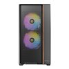 Antec FLUX Rear ARGB ATX Mid Tower Gaming Chassis - Black