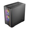 Antec FLUX Rear ARGB ATX Mid Tower Gaming Chassis - Black