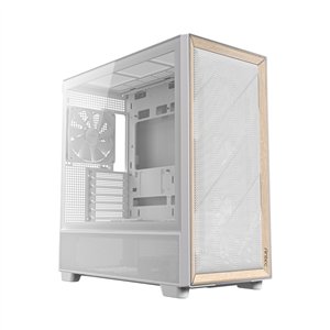 FLUX white wr 01 Antec FLUX Mid-Tower E-ATX Gaming Chassis Wood Front Panel - White