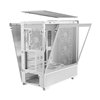 Antec FLUX Mid-Tower E-ATX Gaming Chassis Wood Front Panel - White
