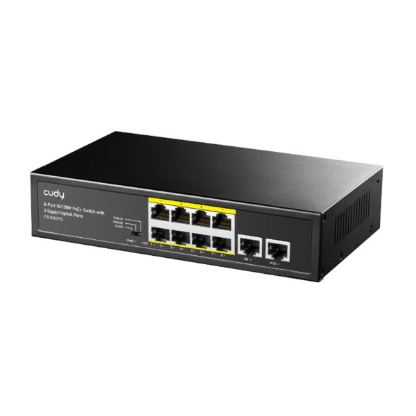 FS1010PG wr 02 Cudy 10-Port Unmanaged PoE+ Switch