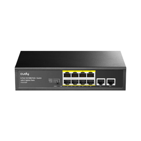 FS1010P wr 01 Cudy 10-Port Unmanaged PoE+ Switch