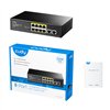 FS1010P wr 05 Cudy 10-Port Unmanaged PoE+ Switch