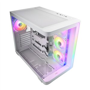 FSP M580-WA FSP-M580-ARGB-ATX-Mid-Tower-Gaming-Chassis-–-White wr 01a FSP M580 ARGB ATX Mid Tower Gaming Chassis - White