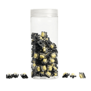 G195 Keychron Banana Gateron KS-33 Low Profil wr 01 Keychron Banana Gateron KS-33 Low Profile 2.0 Mechanical Switch 110 pcs